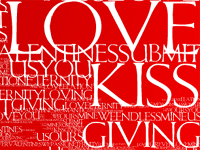 Romantic Word Fractal [sent 1,785 times | viewed 14,359 times]