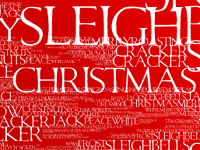Nice Christmas Word Fractal [sent 2,050 times | viewed 14,320 times]