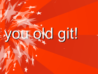 Old Git Birthday [sent 4,740 times | viewed 31,085 times]