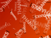 Randomly Repeating Thanks [sent 1,093 times | viewed 6,021 times]